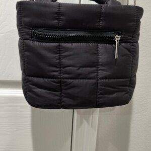 Quilted Tote Crossbody Puffer Bag With Adjustable Strap